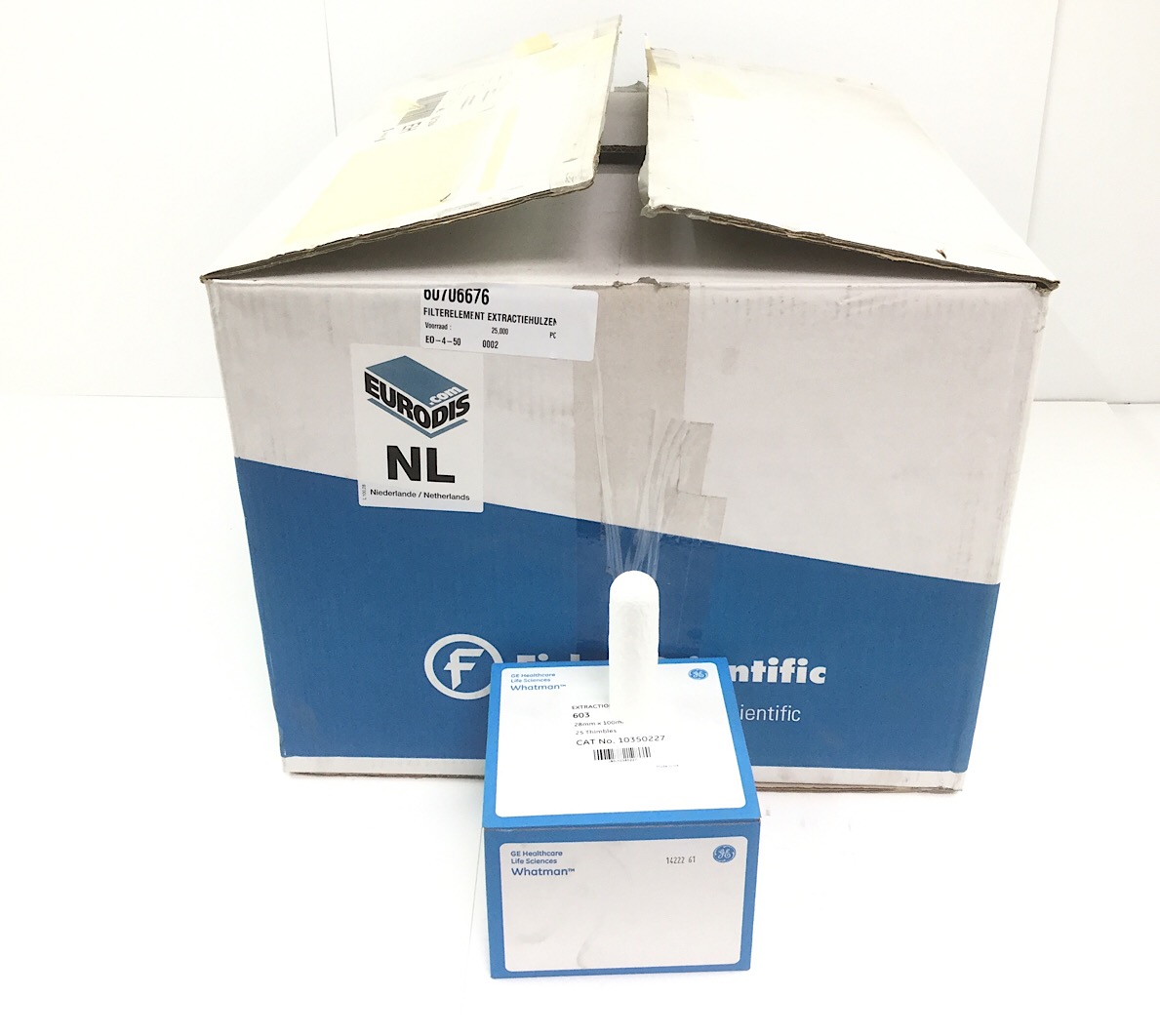 Set 24 Stück Whatman Extraction Thimble 603 28mm x 100 mm (25 Thimbles) Filter