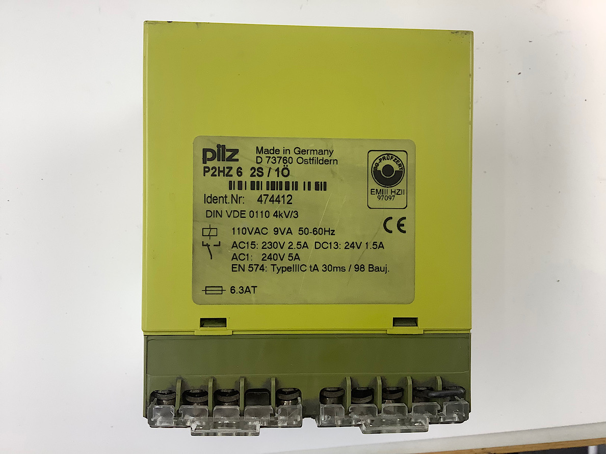 40er Set Pilz Sicherheitsrelais Z.B 2x P1HZ/2 2A 24VGS