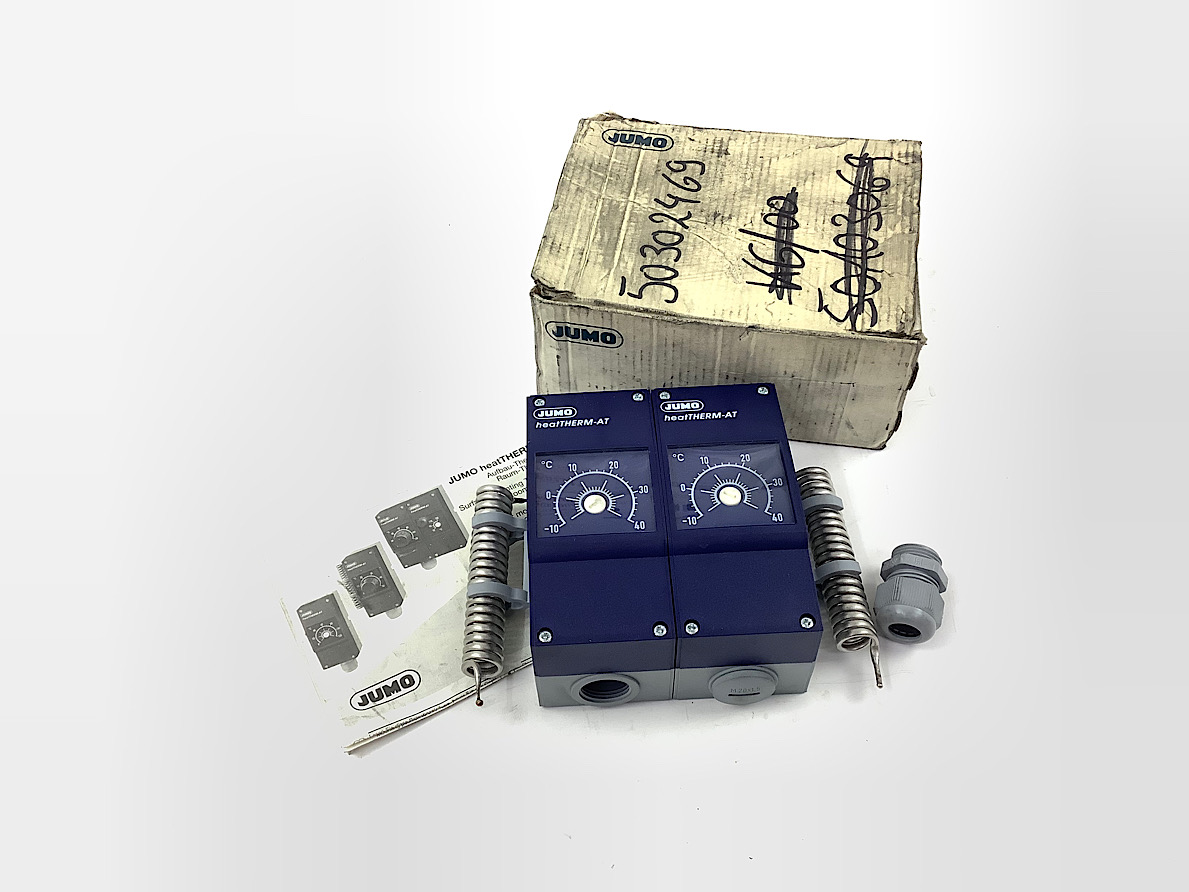 Jumo heatTHERMAT Doppelthermostat 603070/0202 mit OVP