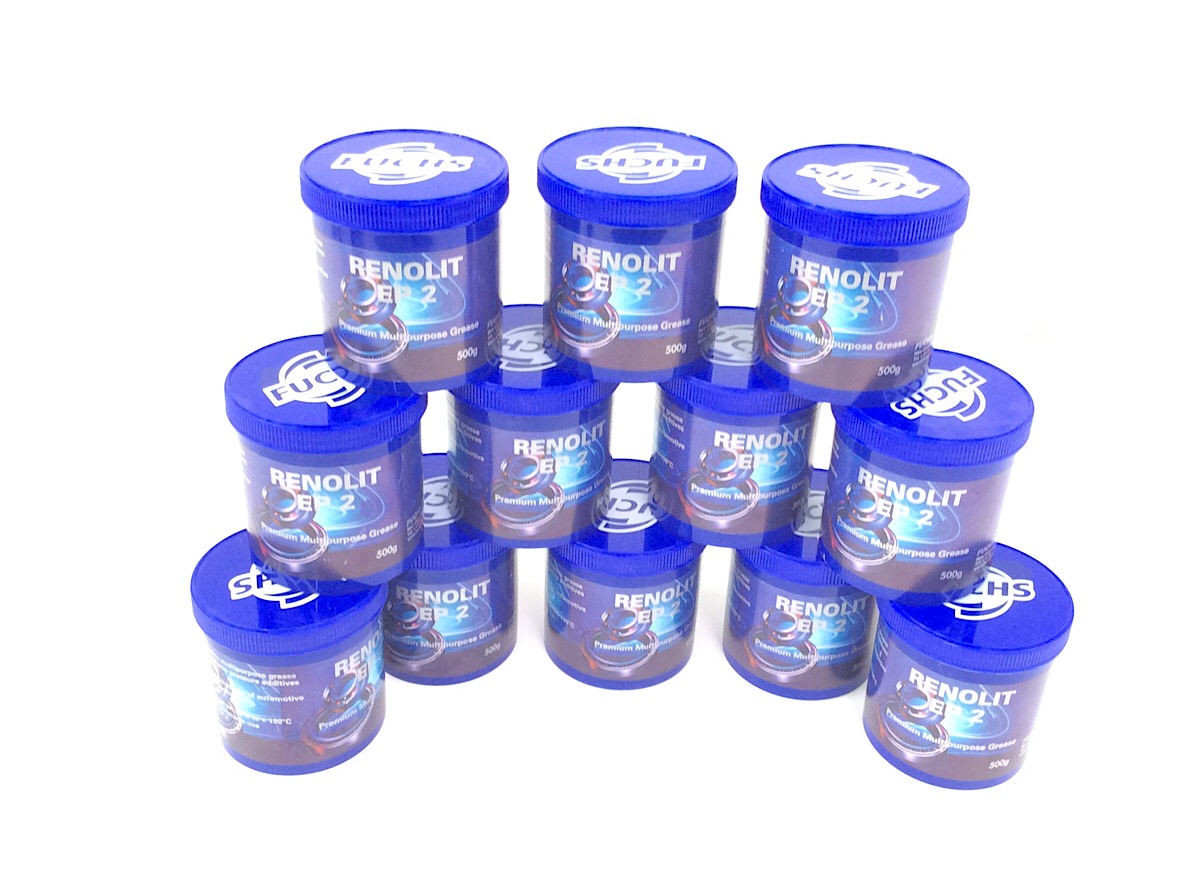 12x Fuchs Renolit EP2 Premium Multipurpose Grease