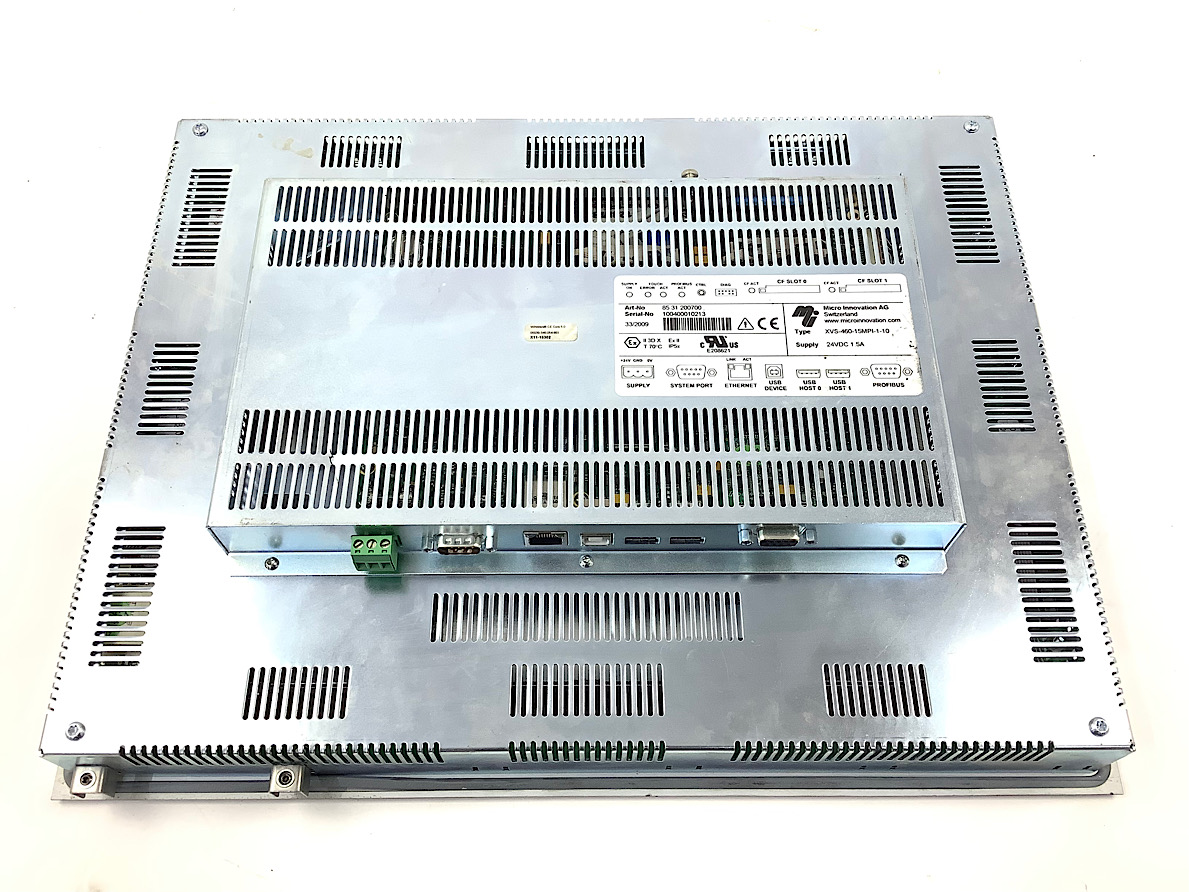 Micro Innovation AG XVS46015MPI110 24VDC 1.5A Touch Panel