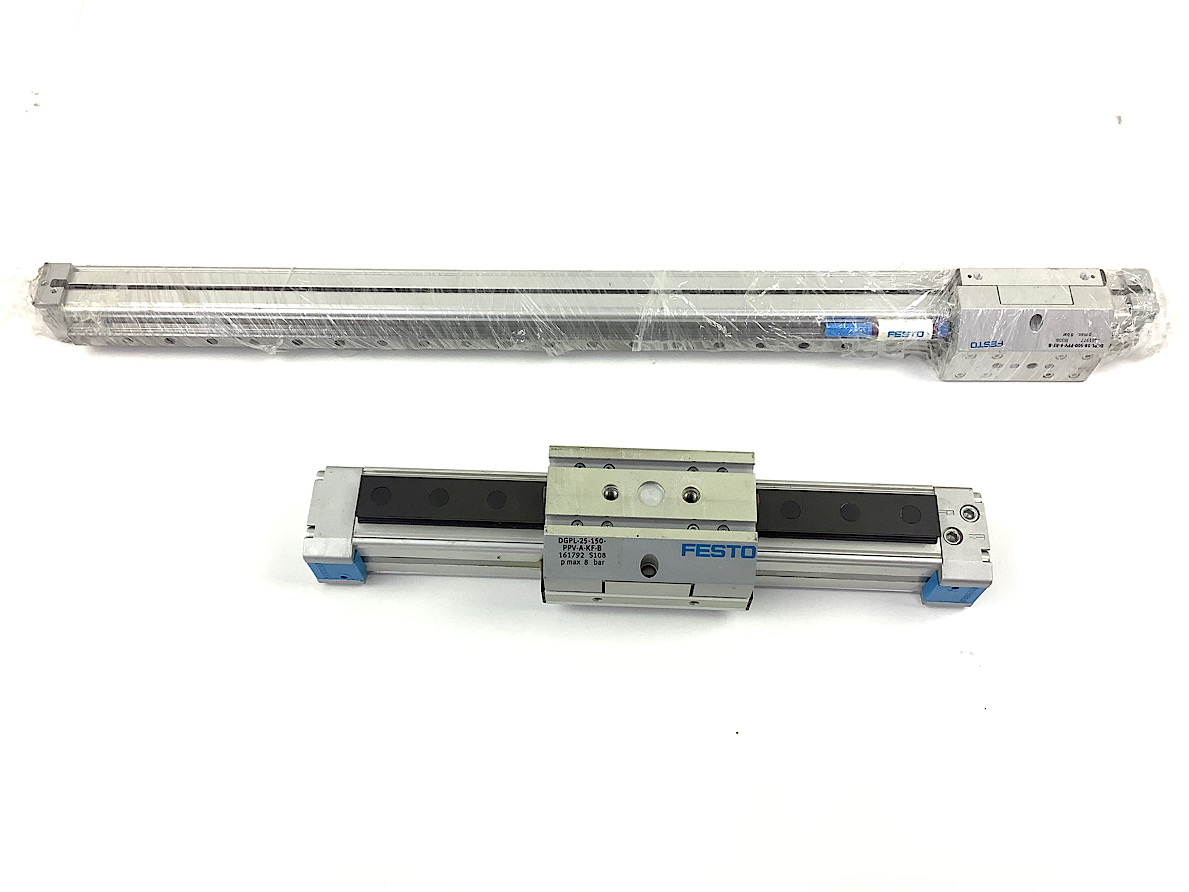 2er Set Festo Z.B. 1x Festo Pneumatischer Linearantrieb DGPL-25-150-PPV ...