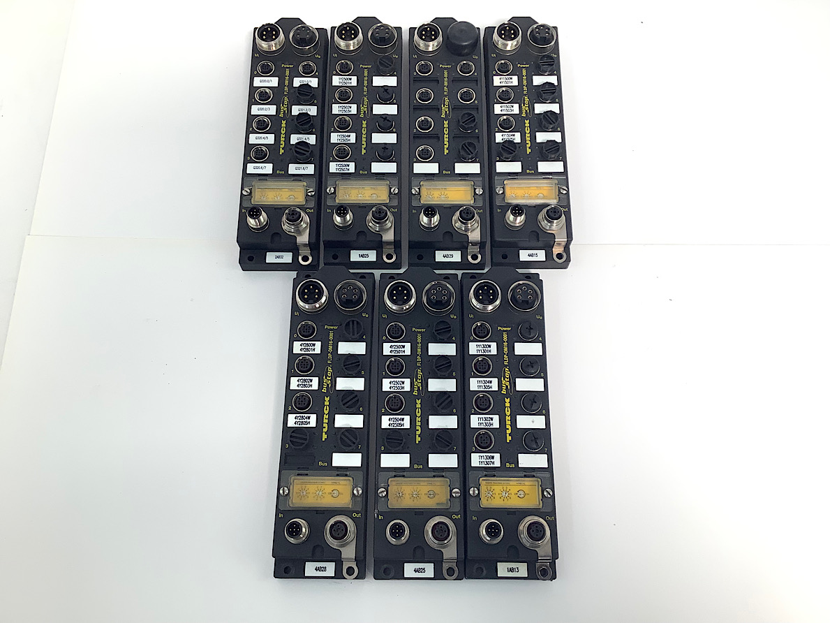 7x TURCK Fieldbus i/o Modul / Profibus FLDPOM160001