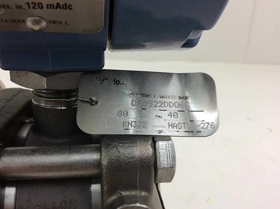 ROSEMOUNT Model R 1151 Explosion Proof Pressure Transmitter mit WIKA
