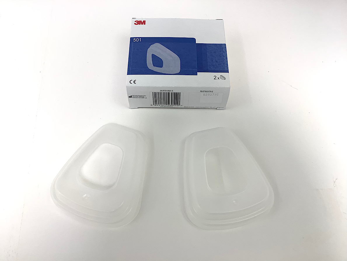 3M 501 Filterdeckel 501 für 3M-Partikelfiltern der 3M Serie 5000 Atemschutz