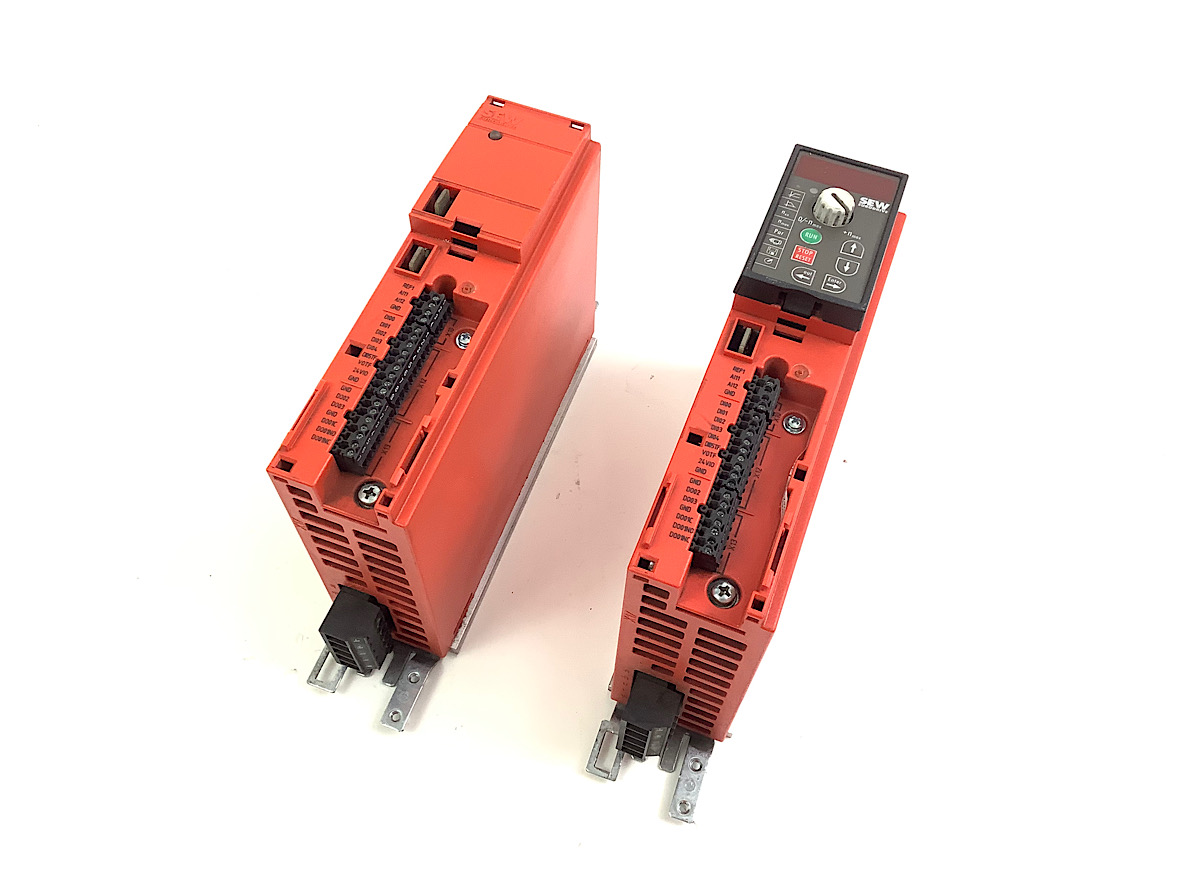 2er Set SEW Eurodrive Frequenzumrichter MC07B0004-5A3-4-00 1.6A AC