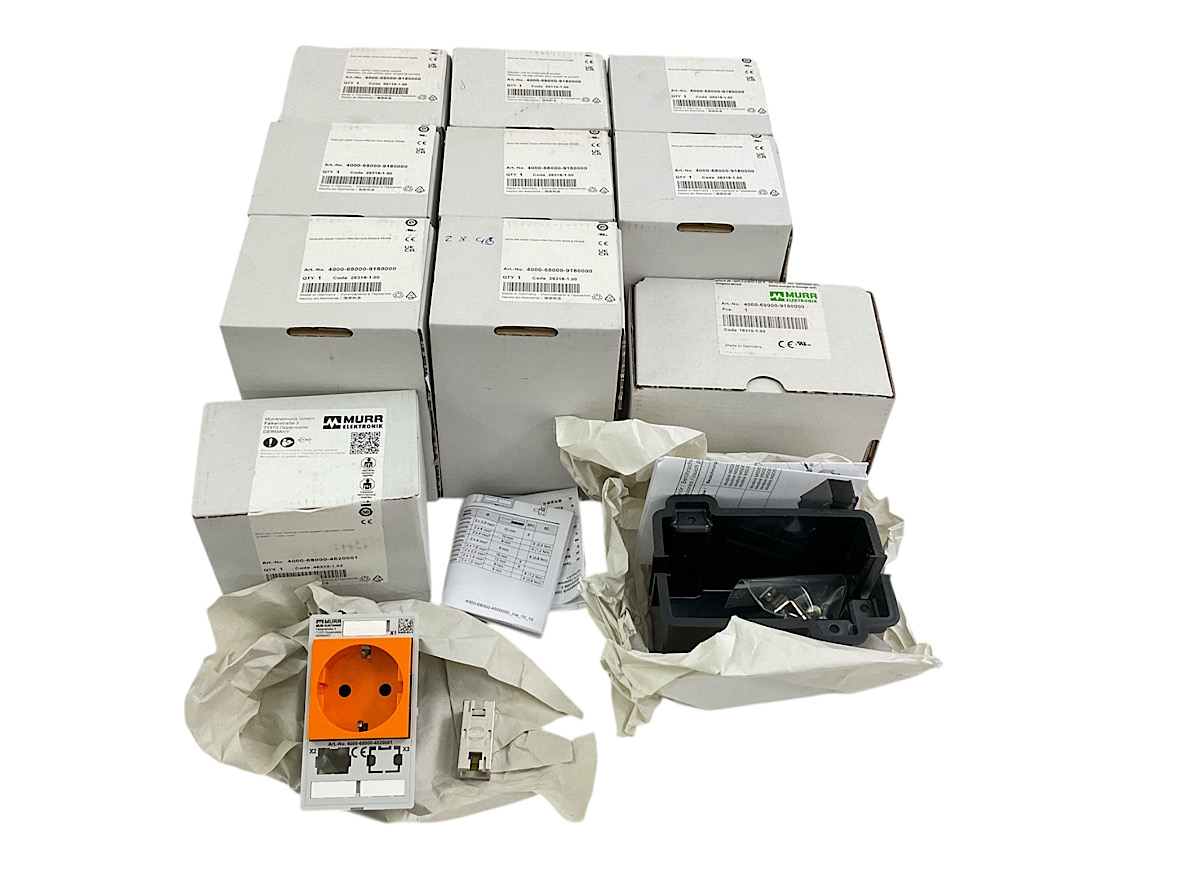 10er Set Murr Elektronik 9x 4000-68000-9180000, 1x 4000-68000-4620001 Modlink MS