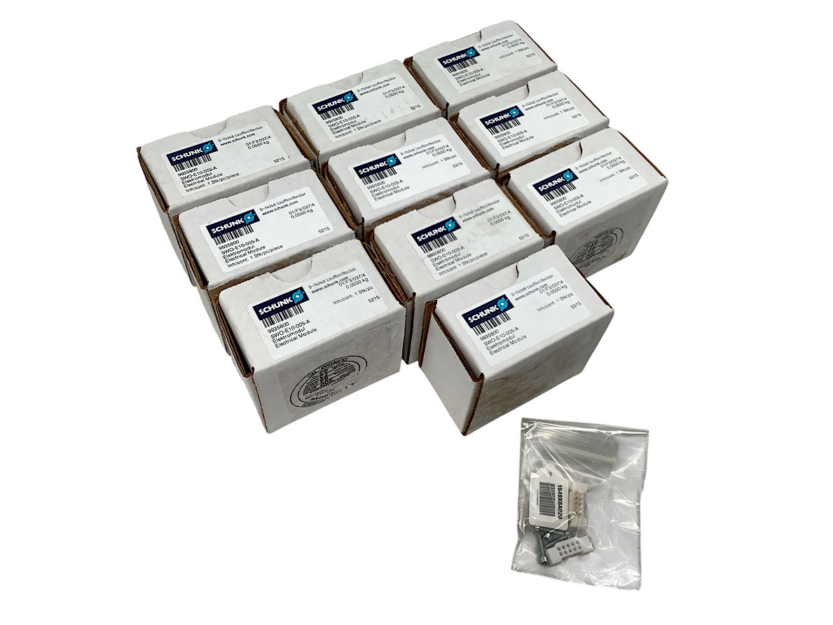 10x SCHUNK 9935800 SWO-E10-005-A Elektromodul / Electrical Module