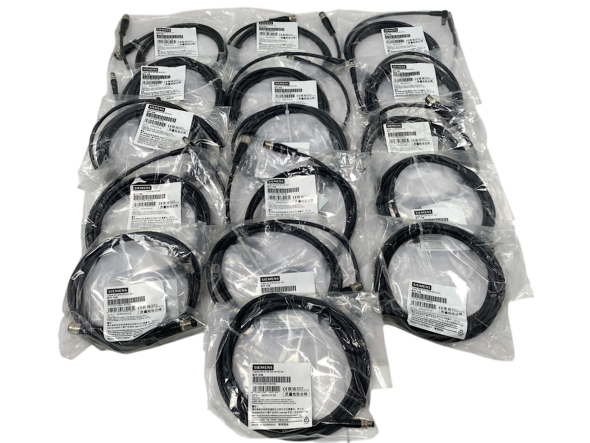 16er Set SIEMENS 8x 6GT3891-4FH20 8x 6GT2391-0AH30 Steckleitung