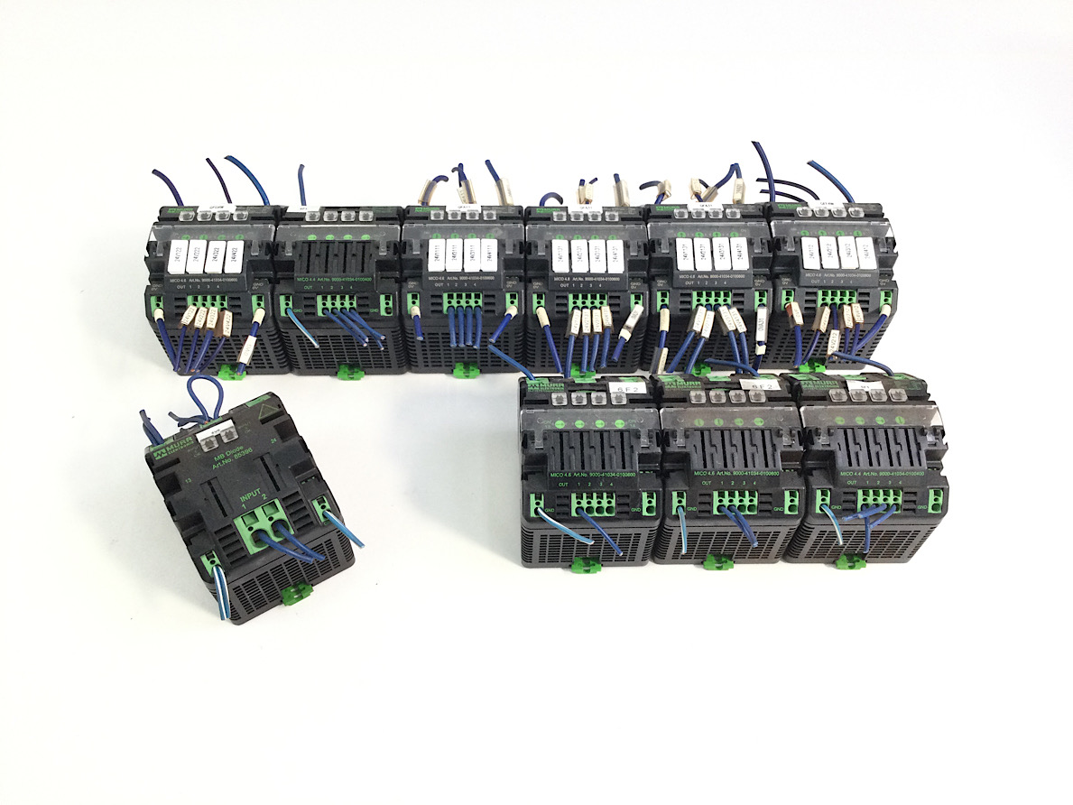 10er Set MurrElektronik 9x MICO 4.6 9000-41034-0100600, 1x MB Diode 85396
