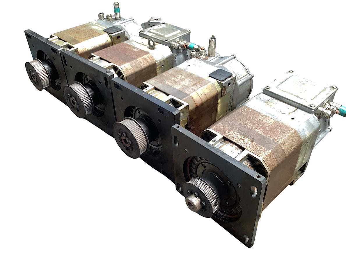 4er Set Siemens 3~ Motor 1PH7101-2NF03-0CJ0 +Ebm Lufteinheit W2D160-EB22-12